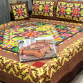 *3D PANAL BEDSHEET CRYSTAL COTTON*