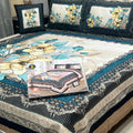 *3D PANAL BEDSHEET CRYSTAL COTTON*