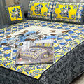 *3D PANAL BEDSHEET CRYSTAL COTTON*