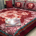 *3D PANAL BEDSHEET CRYSTAL COTTON*