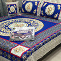 *3D PANAL BEDSHEET CRYSTAL COTTON*