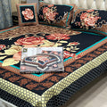 *3D PANAL BEDSHEET CRYSTAL COTTON*