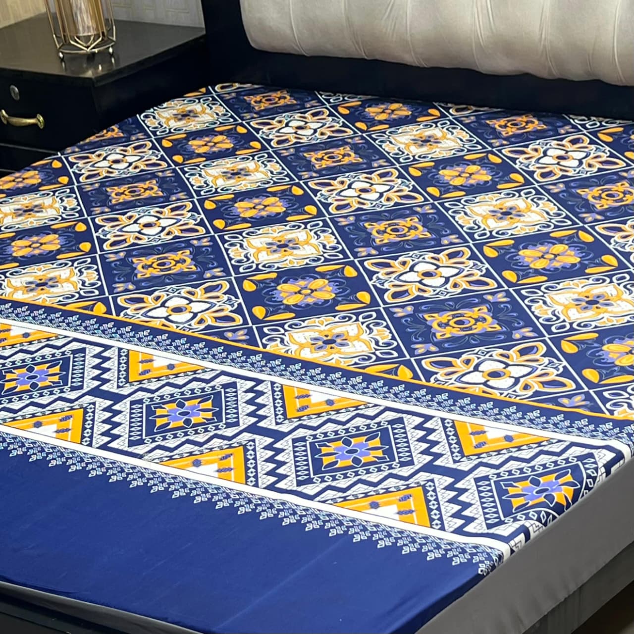 PRINTED WATER PROOF MATTRESS COVER