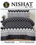 Premium Single Pair Bedsheets By Nishat IMF