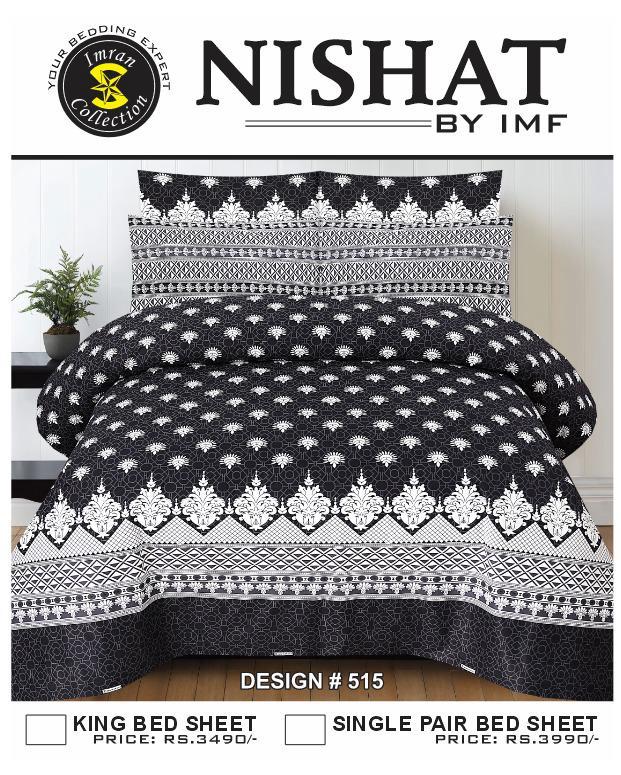 Premium Single Pair Bedsheets By Nishat IMF