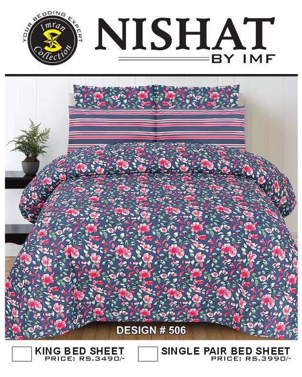 Premium Single Pair Bedsheets By Nishat IMF