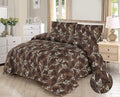 Microfiber Digital Printed Cotton Bed Sperad With 2 Pillows Cover