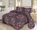 Microfiber Digital Printed Cotton Bed Sperad With 2 Pillows Cover