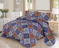 Microfiber Digital Printed Cotton Bed Sperad With 2 Pillows Cover