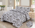 Microfiber Digital Printed Cotton Bed Sperad With 2 Pillows Cover