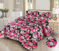 Microfiber Digital Printed Cotton Bed Sperad With 2 Pillows Cover