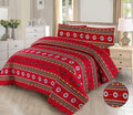 Microfiber Digital Printed Cotton Bed Sperad With 2 Pillows Cover