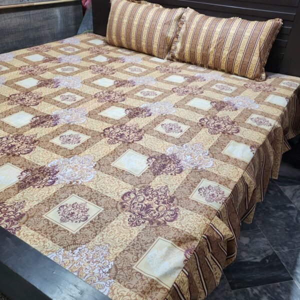 2 SIDED FRILL BEDSHEET