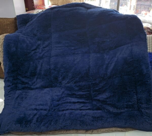 Luxurious Premium Fur Shaggy Razai for Ultimate Comfort