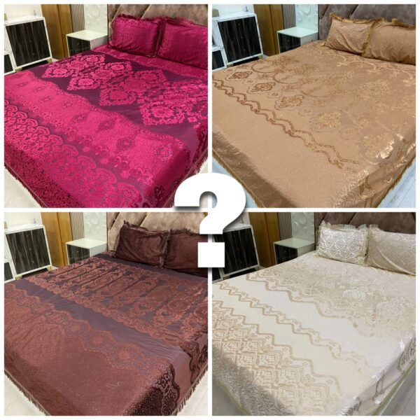 Plachi 3Pc Double Bedsheet