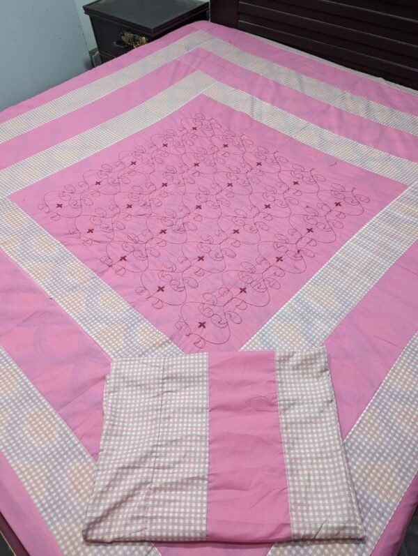 COMPUTER WORK DOUBLE BEDSHEET 3PIECCE