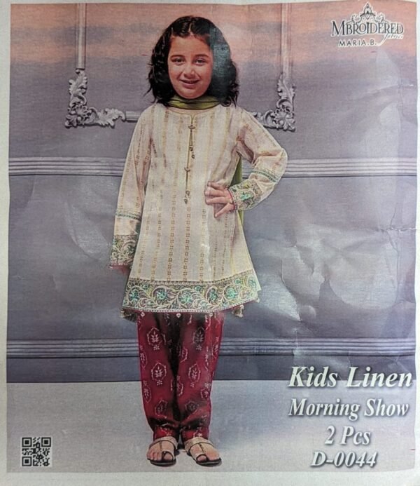 Kids Suits Linen 2 Piece Morning Show