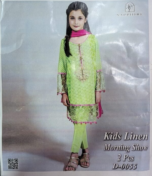 Kids Suits Linen 2 Piece Morning Show