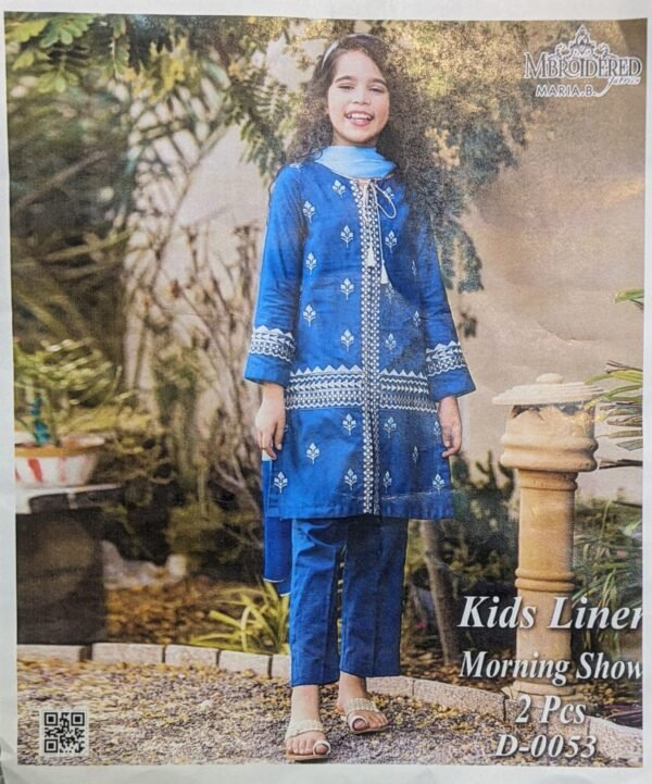 Kids Suits Linen 2 Piece Morning Show