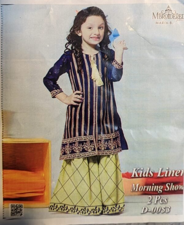 Kids Suits Linen 2 Piece Morning Show