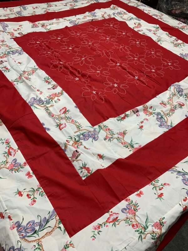 COMPUTER WORK DOUBLE BEDSHEET 3PIECCE