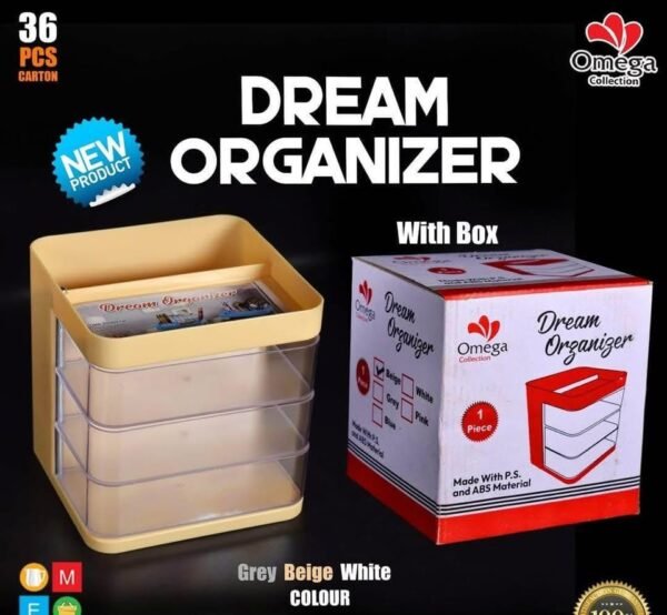 Plastic 3 layer dream Organizer