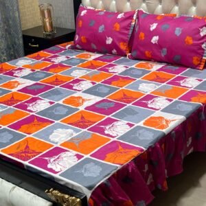 2SIDED FRILL BEDSHEED