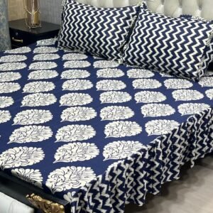 2Side Frill Double Bedsheet