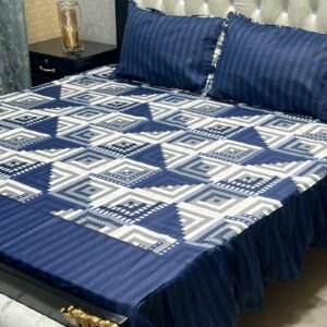 2Side Frill Double Bedsheet
