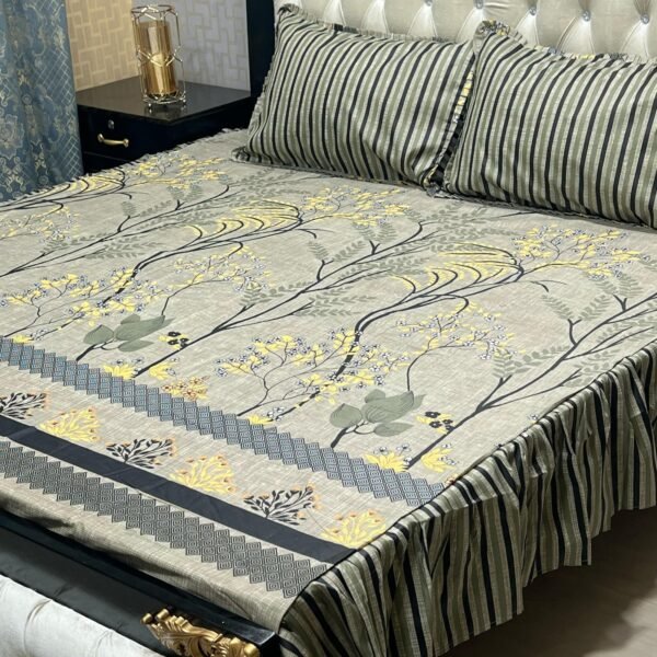 2SIDED FRILL BEDSHEED