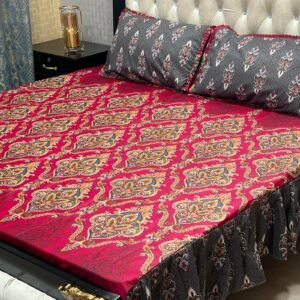 2Side Frill Double Bedsheet