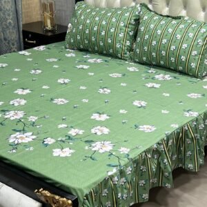 2 SIDED FRILL BEDSHEET