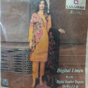 Digital Linen Bamber Dupatta