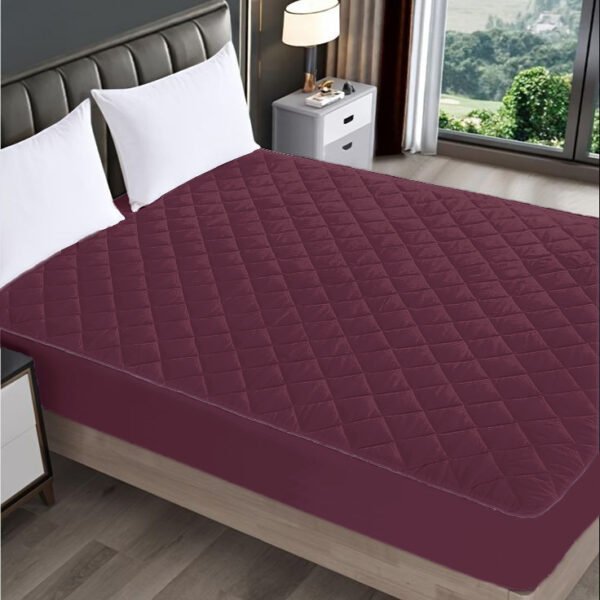 QULITED WATER PAROOF PALINE (DOUBLE) MATTRESS COVER