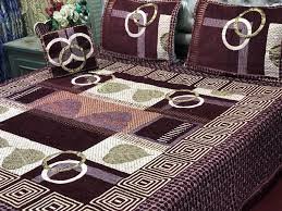 4PIECE VELVET JACQUARD BEDSHEET