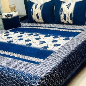 4PIECE VELVET JACQUARD BEDSHEET