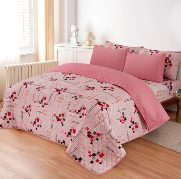 Our Luxury Quilted Bedspread 6 Piece Set