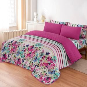 Our Luxury Quilted Bedspread 6 Piece Set