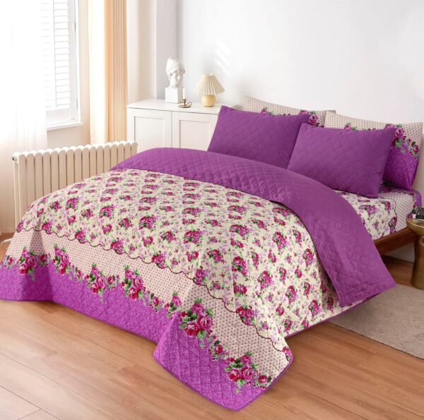 Our Luxury Quilted Bedspread 6 Piece Set