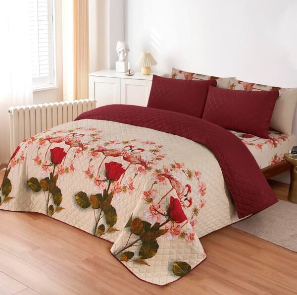 Our Luxury Quilted Bedspread 6 Piece Set