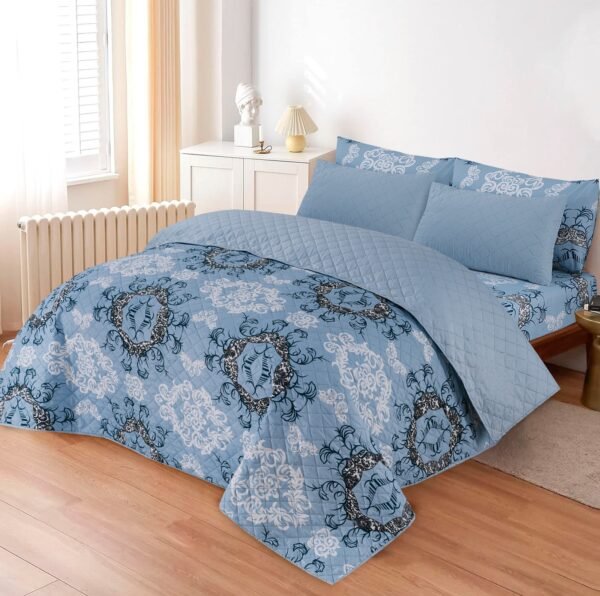 Our Luxury Quilted Bedspread 6 Piece Set