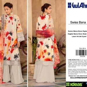 Gul Ahmad Swiss Bana Dora 3Pc Lawn