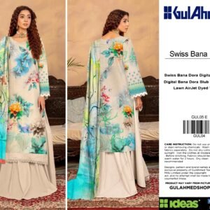Gul Ahmad Swiss Bana Dora 3Pc Lawn