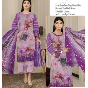 Kayseria Bana Dora 3Pc Lawn