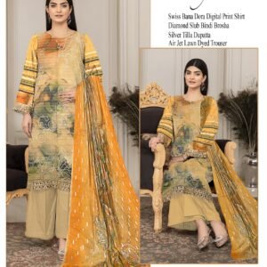 Kayseria Bana Dora 3Pc Lawn