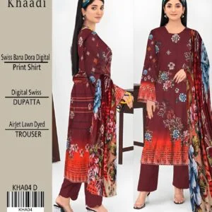Khaadi Bana Dora 3Pc Lawn