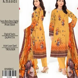 Khaadi Bana Dora 3Pc Lawn