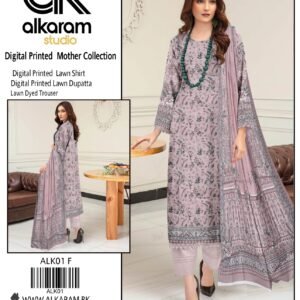 “ALKARAM” Digital Printed 3 PC