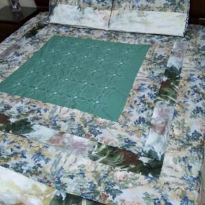 COMPUTER WORK DOUBLE BEDSHEET 3PIECCE