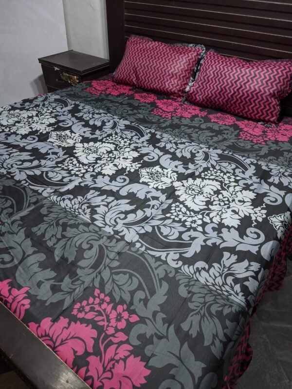 2Side Frill Double Bedsheet